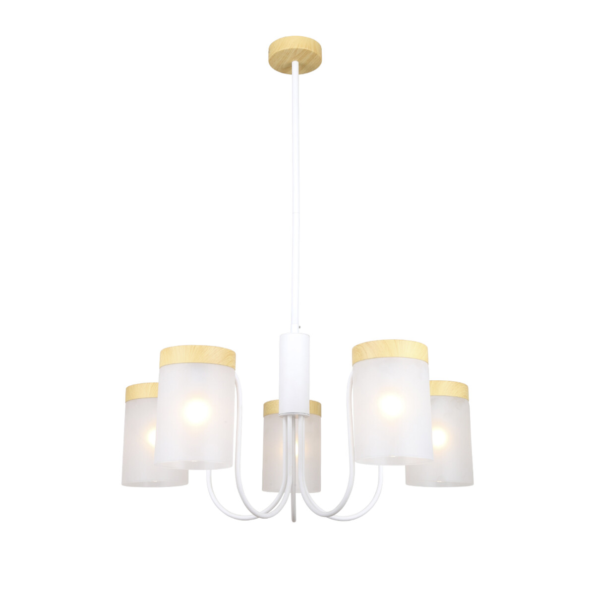 Escada 1172/5P E14*40W White/Wood — изображение 1