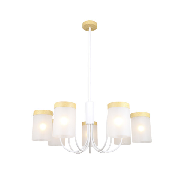 Escada 1172/7P E14*40W White/Wood