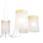 Escada 1172/7P E14*40W White/Wood — изображение 2