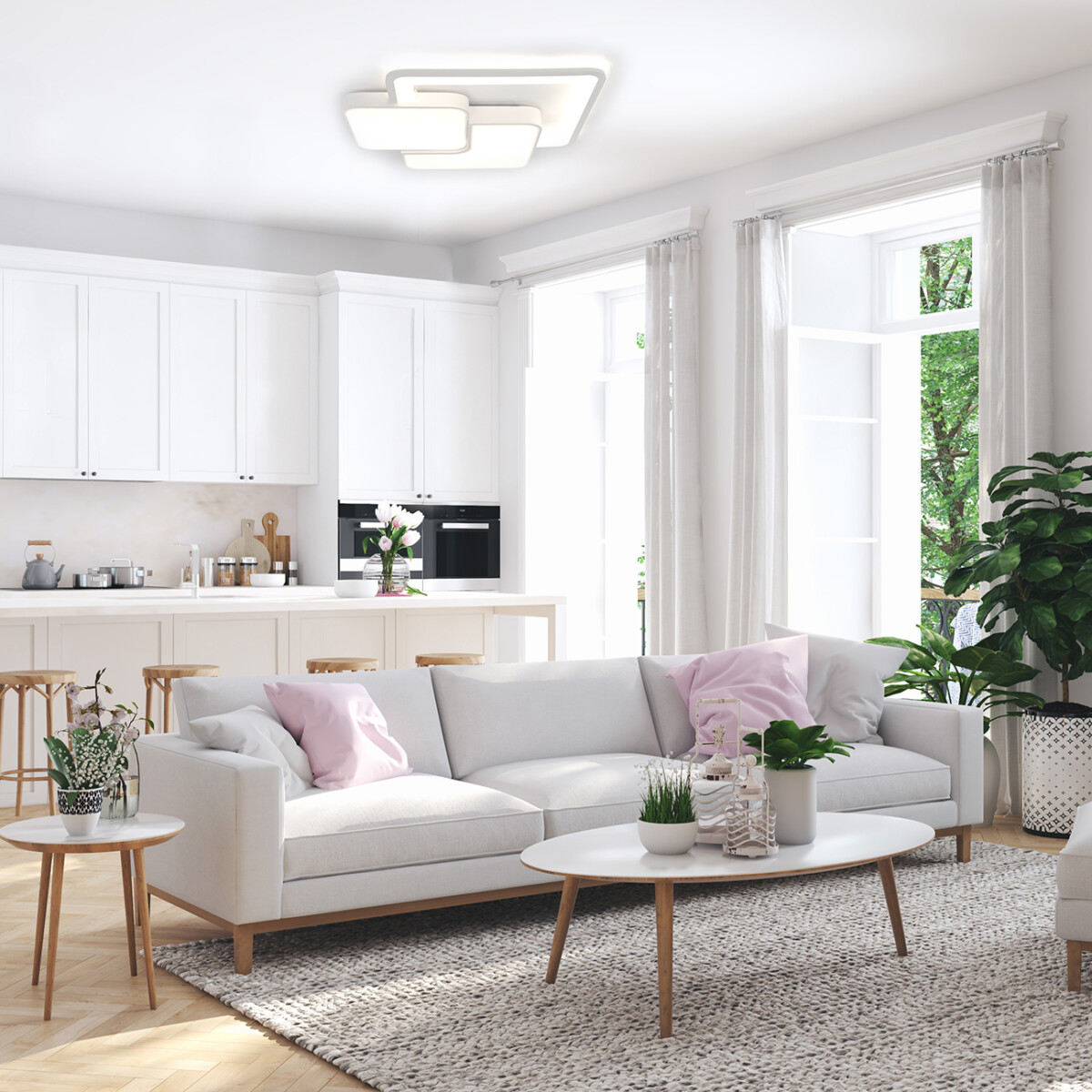 Escada 10298/3 LED*91W White — изображение 6