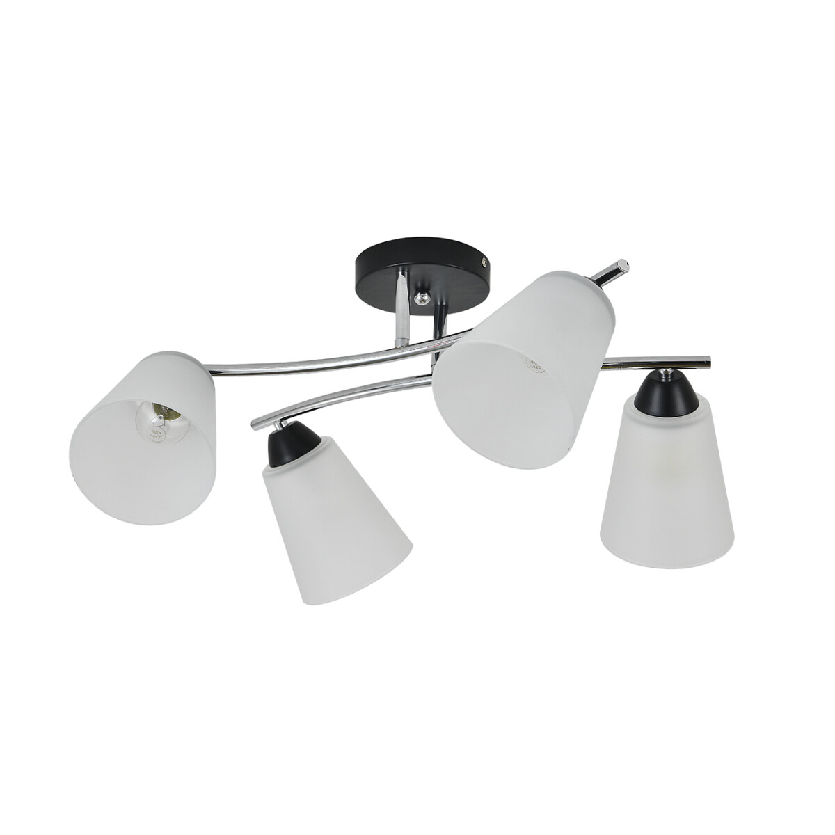 Escada 2132/4P E27*60W Black/Chrome — изображение 2