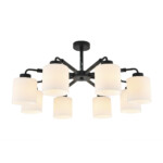 Escada 2133/8P E27*60W Black marble