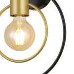 Escada 1162/1A E27*40W Black/Gold — изображение 3