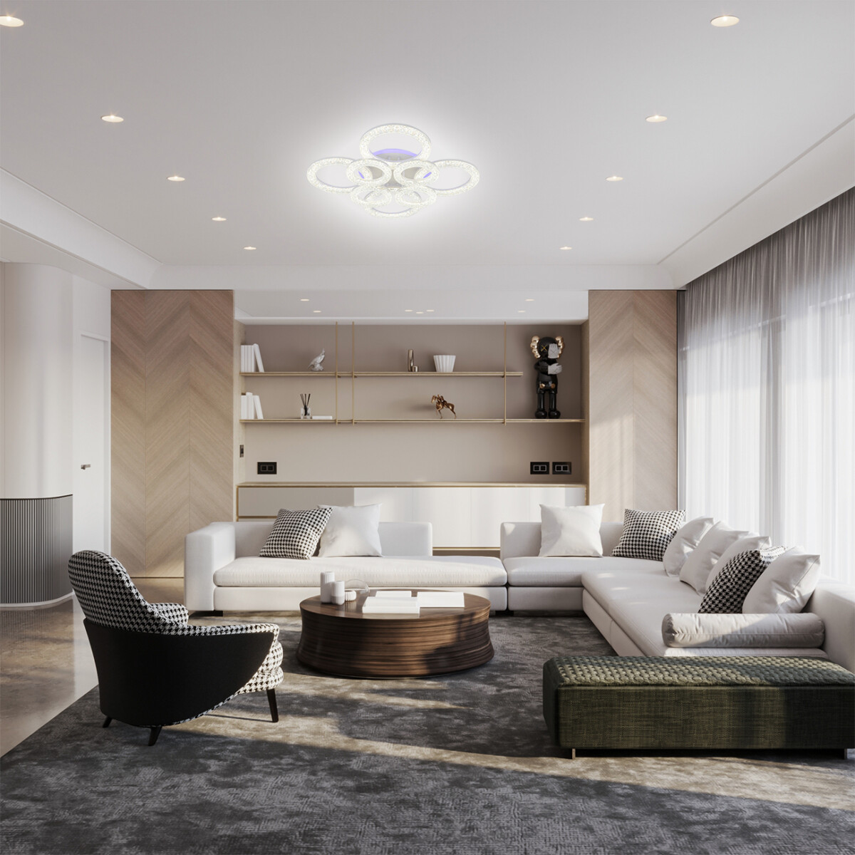 Escada 10296/8 LED*155W White — изображение 6