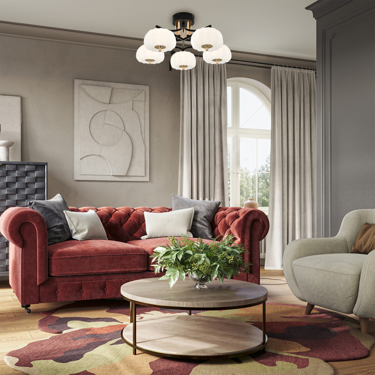 Escada 10301/5 LED*50W Black/Gold — изображение 6