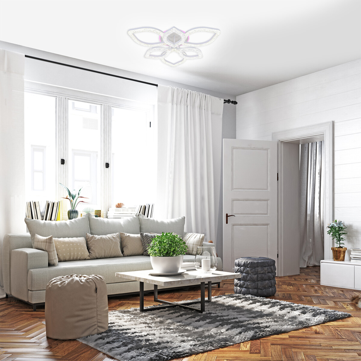 Escada 10289/6 LED*100W White — изображение 6