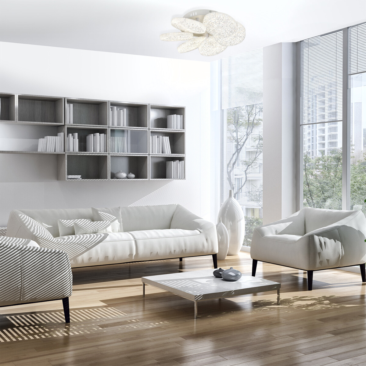 Escada 10278/6 LED*75W White — изображение 6