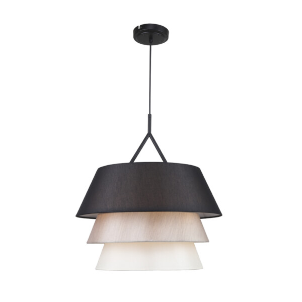 Escada 10187/3S E27*60W Black/Beige/White