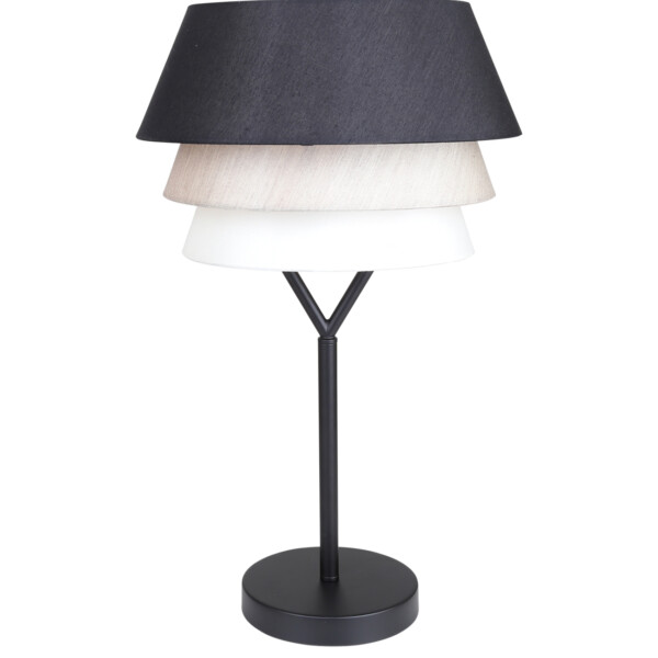 Escada 10187/T E27*60W Black/Beige/White