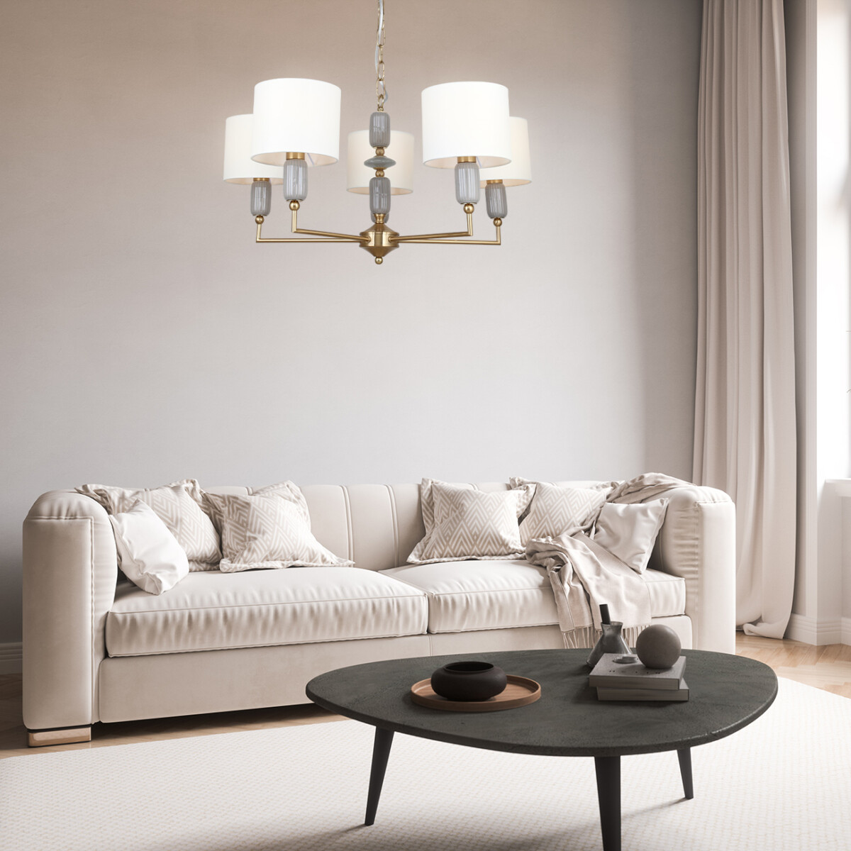 Escada 650/5P E14*40W Brass — изображение 3