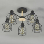 Escada 508/5PL E27*60W Black — изображение 2