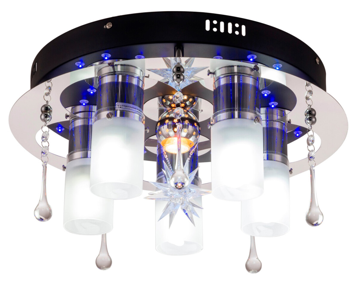 l3570 Escada 167/5+1PL E27*40W+MR11*35W+LED Chrome — изображение 1