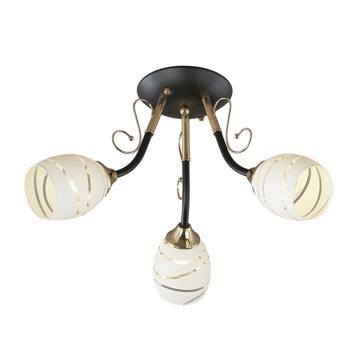 CAMILA 1112/3P 3хЕ27х60W черн ESCADA — изображение 1