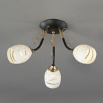 CAMILA 1112/3P 3хЕ27х60W черн ESCADA — изображение 3