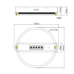 Escada 10253/1 LED*26+3W Chrome — изображение 6