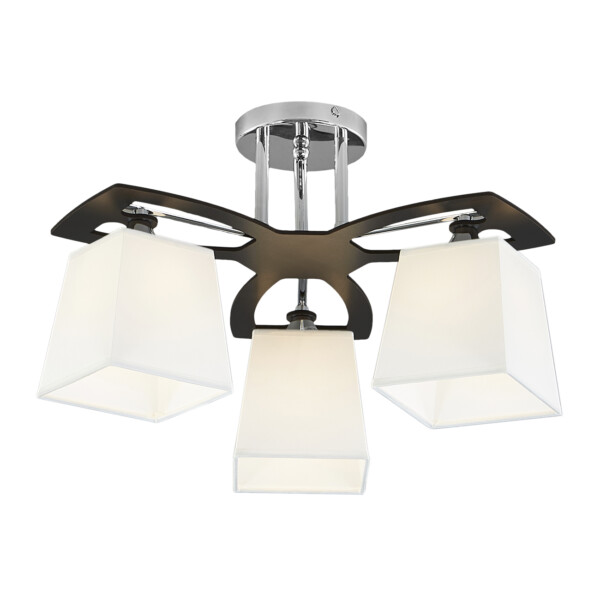 Escada 1116/3PL E27*60W Chrome/Black/White