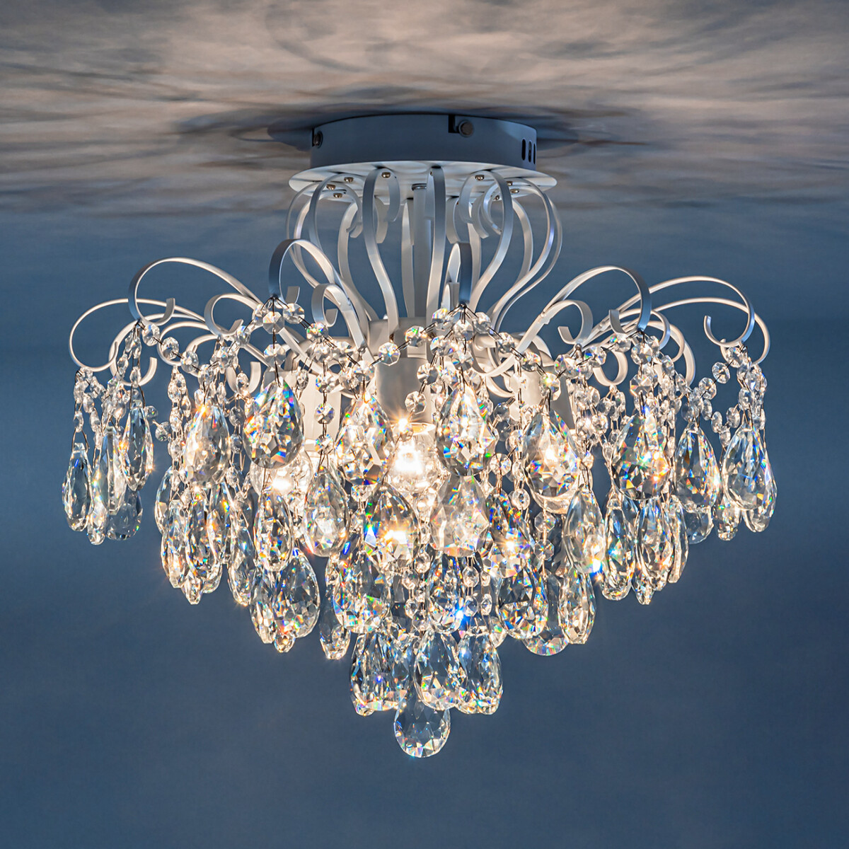 Escada 1121/6PL E27*60W White/Silver — изображение 2