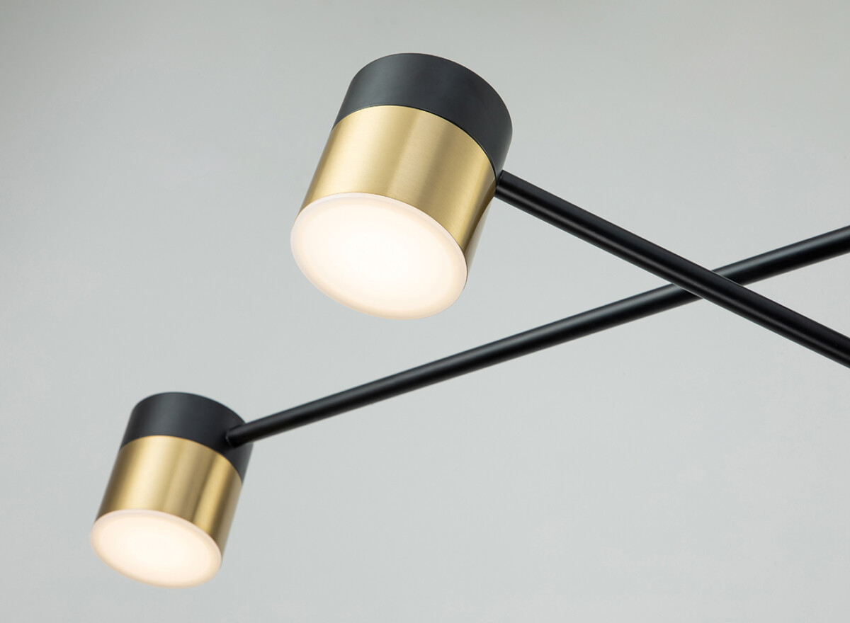 Escada 10246/6 LED*56W Black/Gold — изображение 6