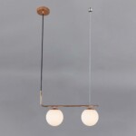 Escada 1163/2S E27*5W Black/Gold — изображение 3