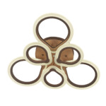 Escada 10221/6 LED*75W Coffee