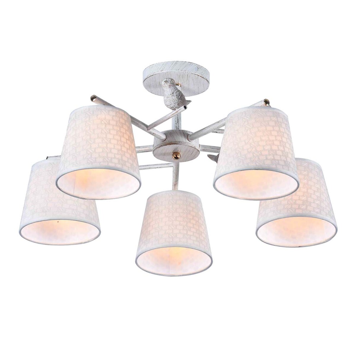 Escada 697/5P E27*60W White/Gold — изображение 1