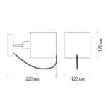 Escada 683/1A E14*40W Chrome — изображение 5