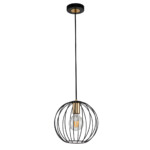 Escada 10176/1S E27*60W Black/Brass — изображение 2