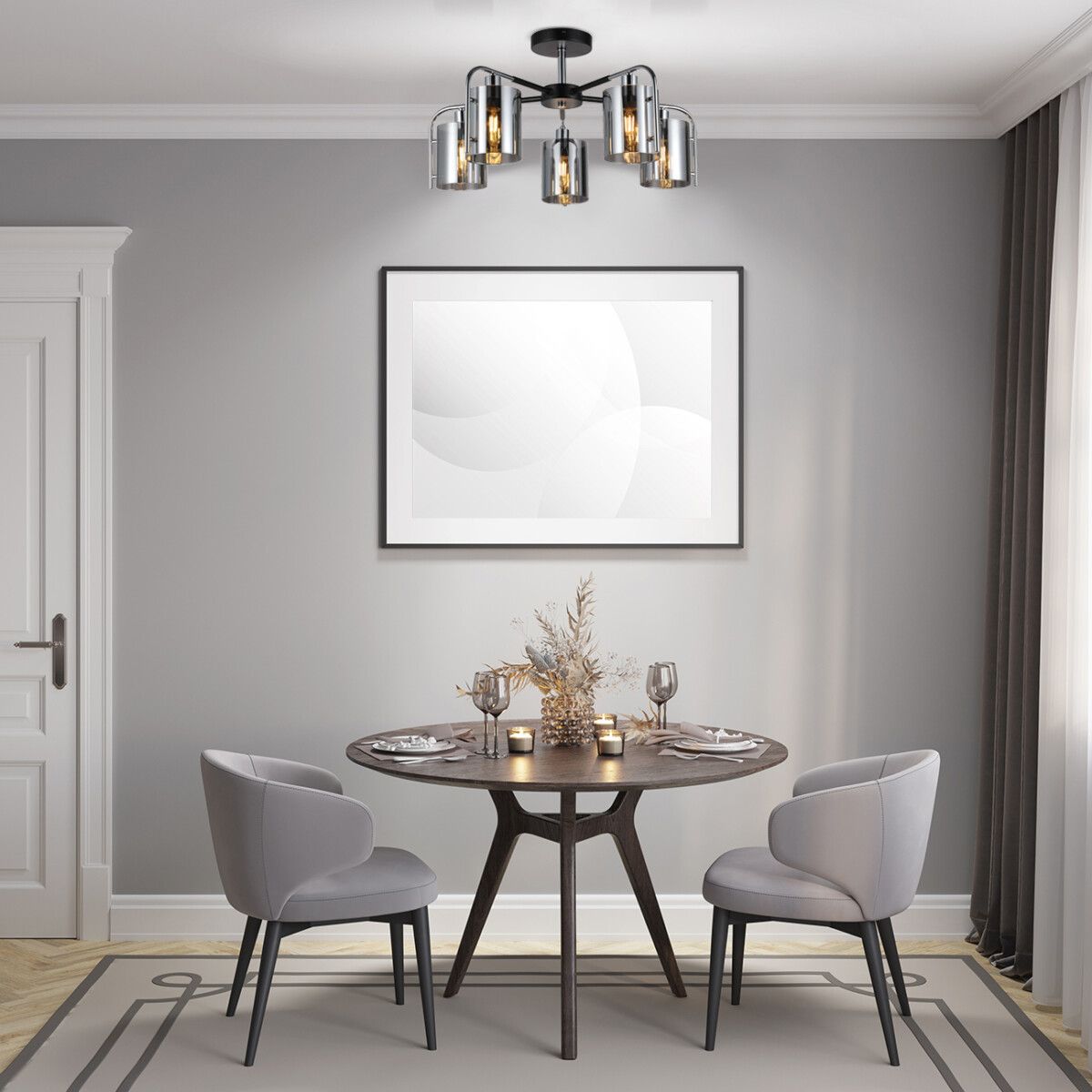 Escada 671/5P E14*40W Chrome — изображение 5