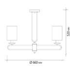 Escada 10166/5PL E14*40W Chrome — изображение 8