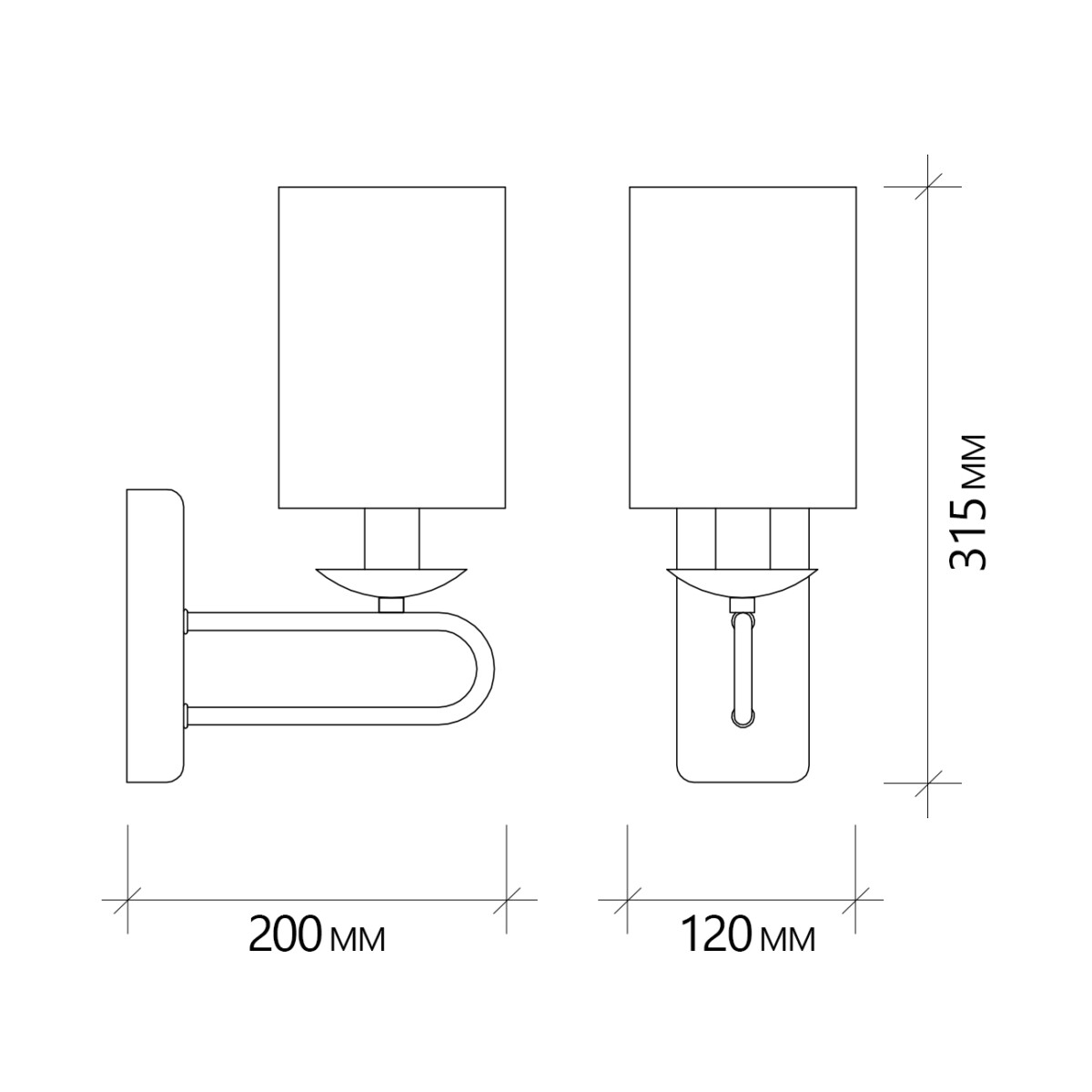 в наличии Escada 10166/1A E14*40W Chrome - купить в интернет-магазине Светильники Торг