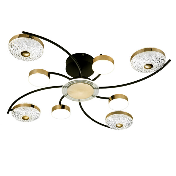 Escada 10208/8 LED*110W Black/Gold