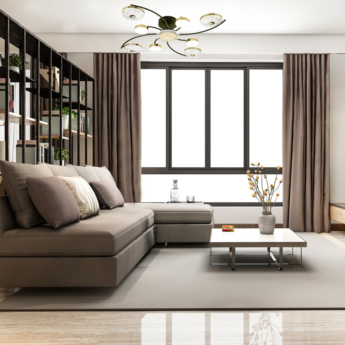 Escada 10208/8 LED*110W Black/Gold — изображение 7