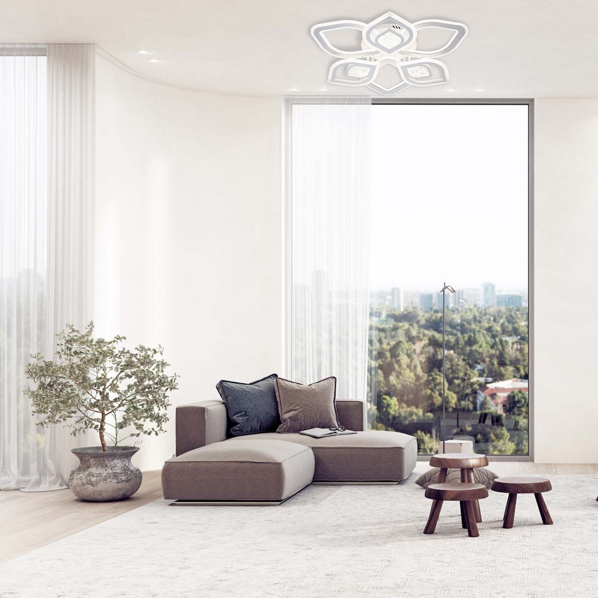 Escada 10229/6 LED*170W White — изображение 7