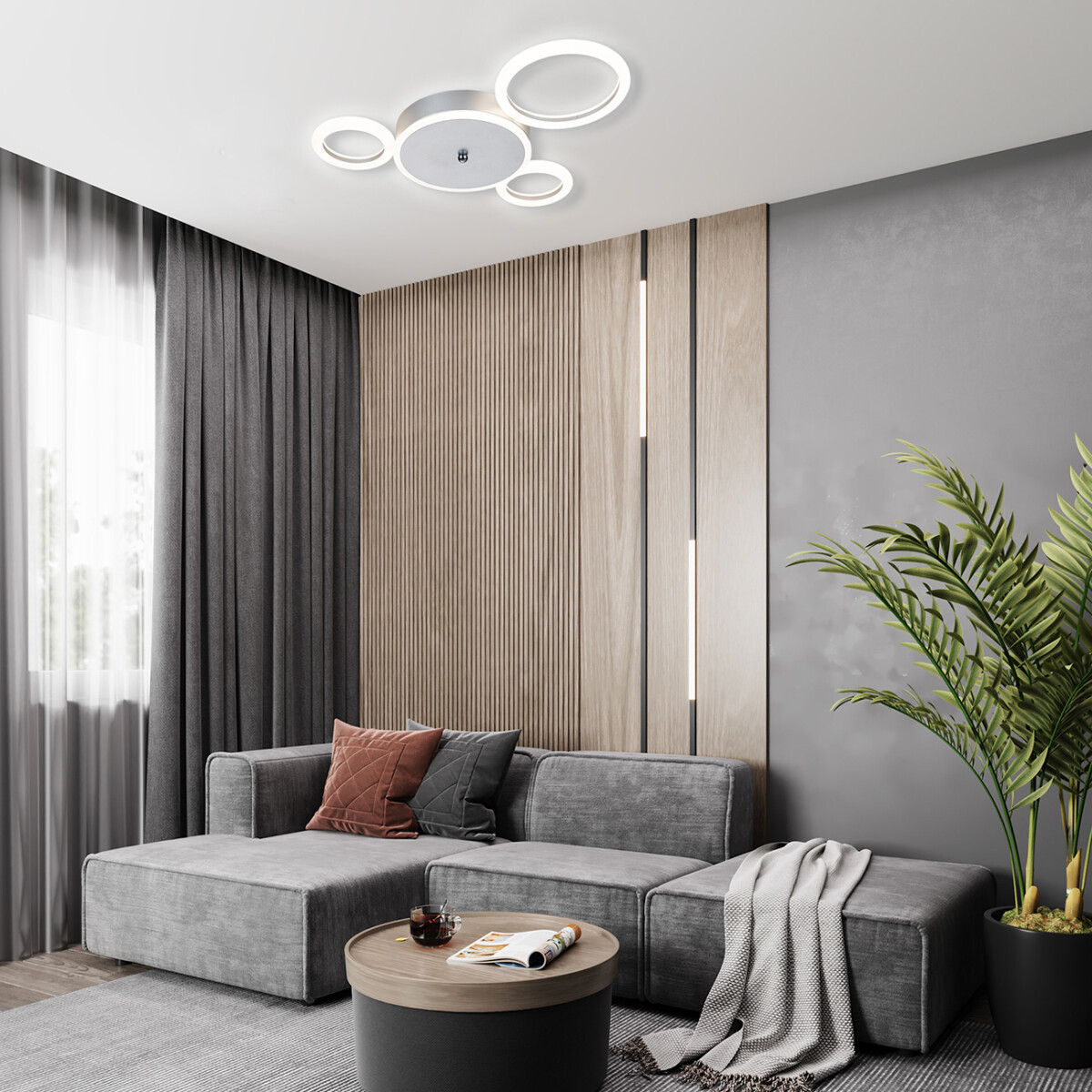 Escada 10268/4 LED*40W Silver — изображение 6