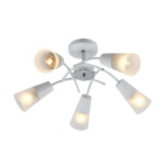 Escada 1109/5P Е14*40W White/Chrome