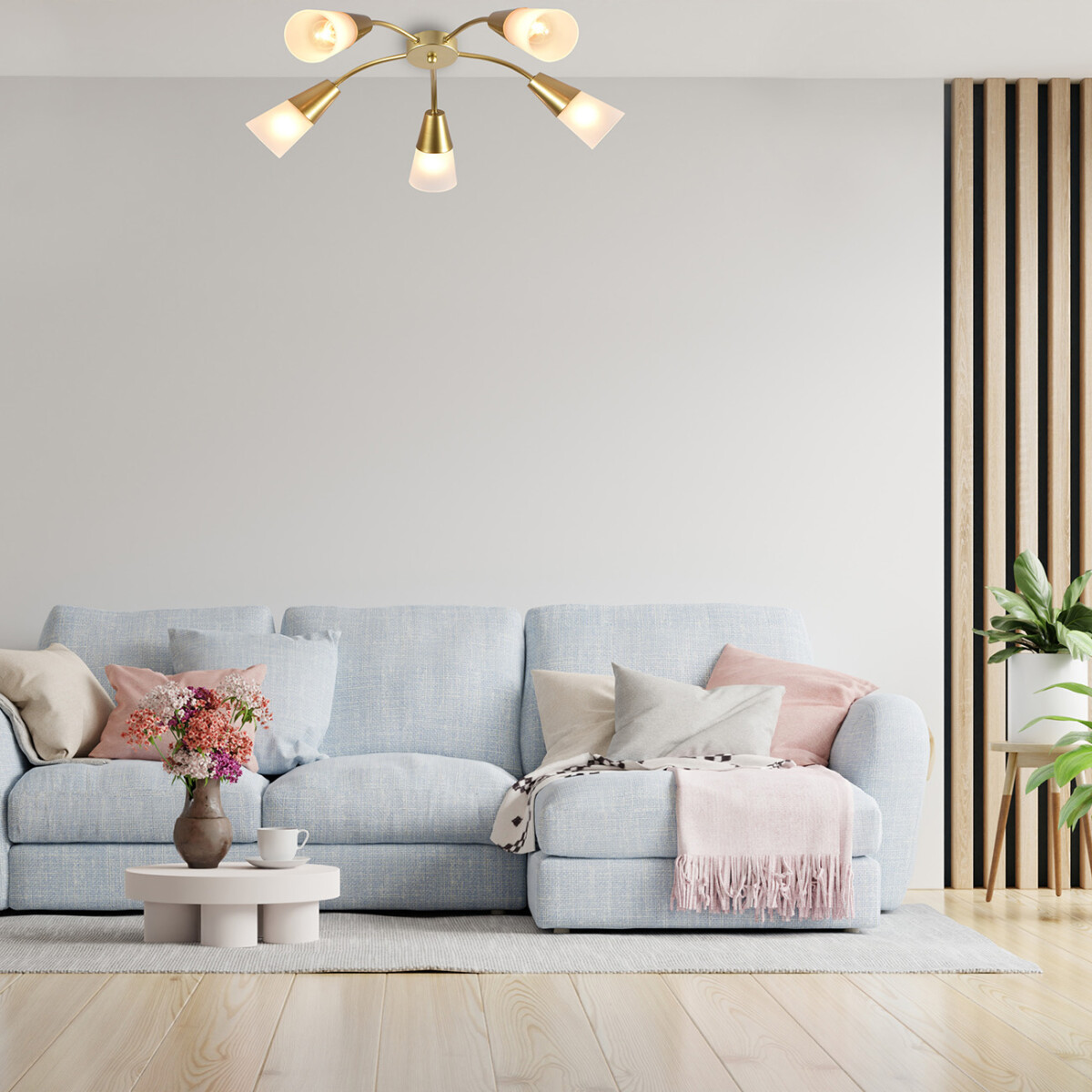 Escada 1100/5P Е14*40W Gold — изображение 2