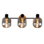 Escada 10177/3A E14*40W Black/Chrome/Wood — изображение 3