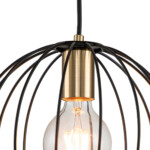 Escada 10176/1A E27*60W Black/Brass — изображение 4