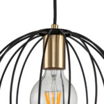 Escada 10176/1A E27*60W Black/Brass — изображение 5