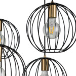 Escada 10176/6 E27*60W Black/Brass — изображение 4