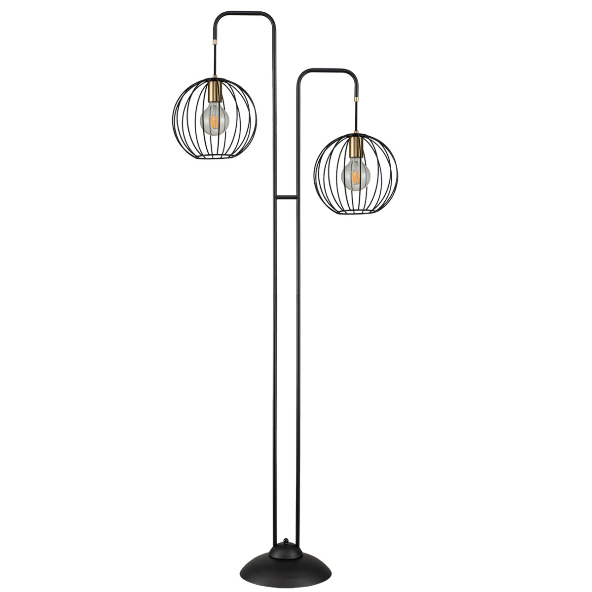 Escada 10176/2 E27*60W Black/Brass — изображение 2