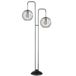 Escada 10176/2 E27*60W Black/Brass — изображение 2