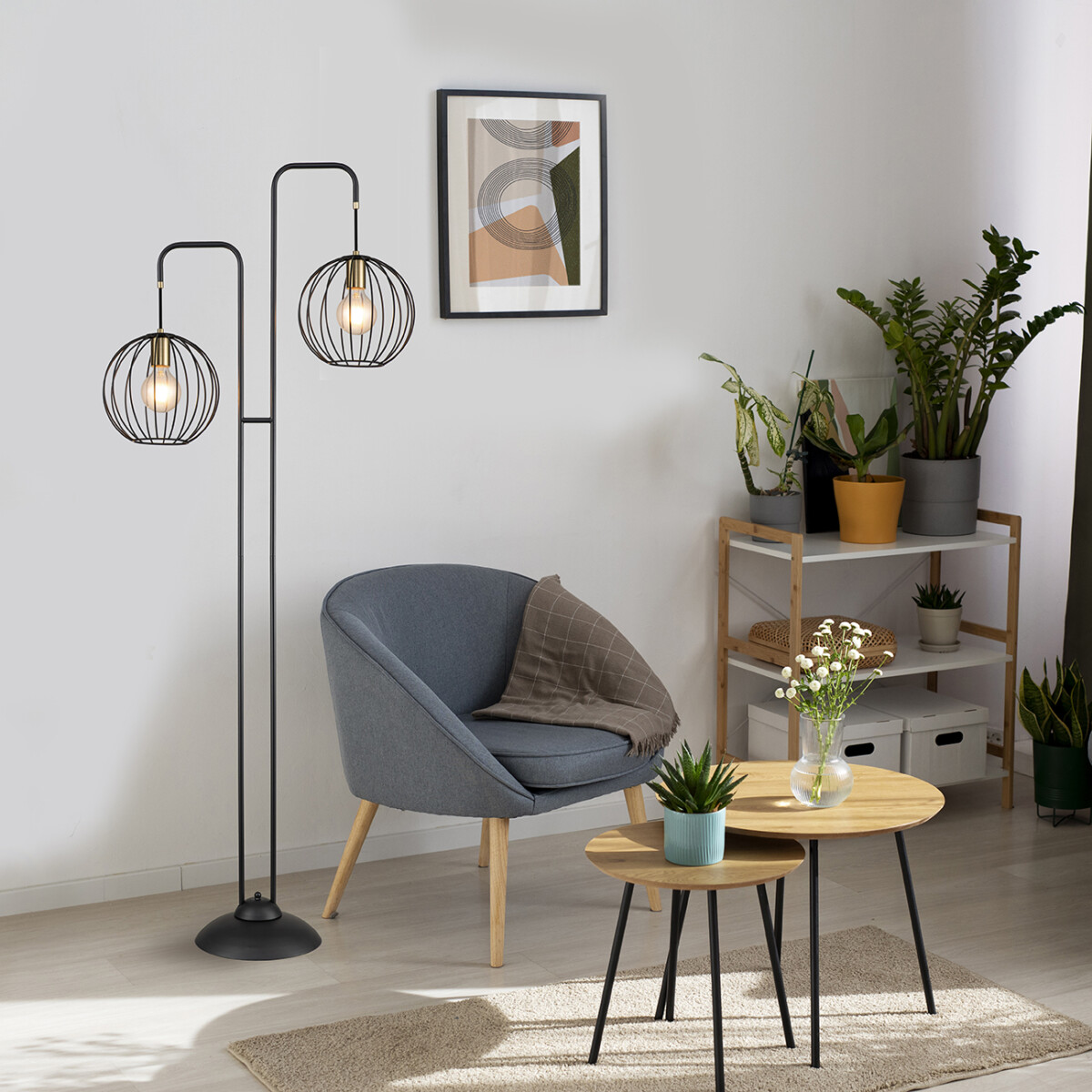 Escada 10176/2 E27*60W Black/Brass — изображение 5