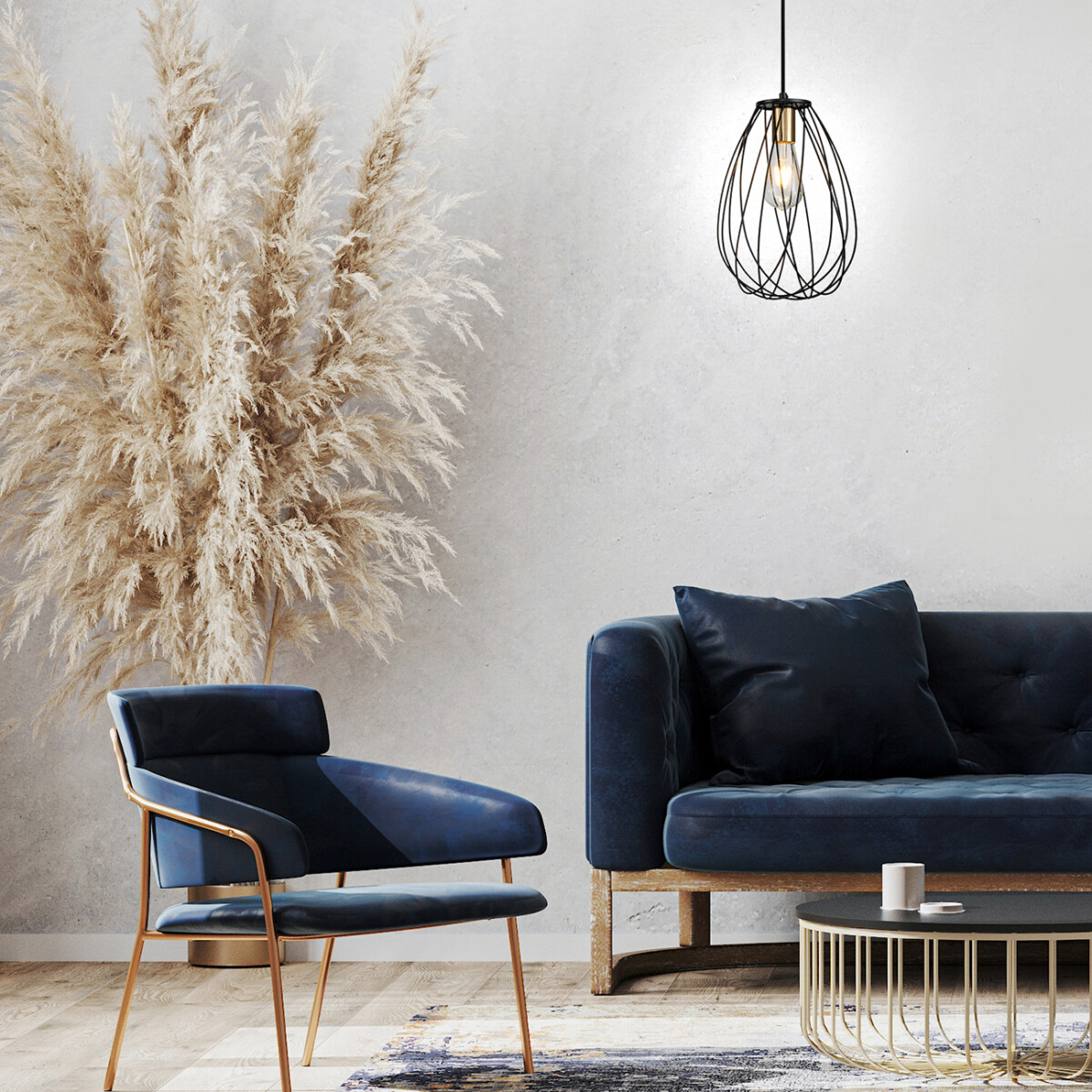 Escada 10180/1S E27*60W Black/Brass — изображение 5