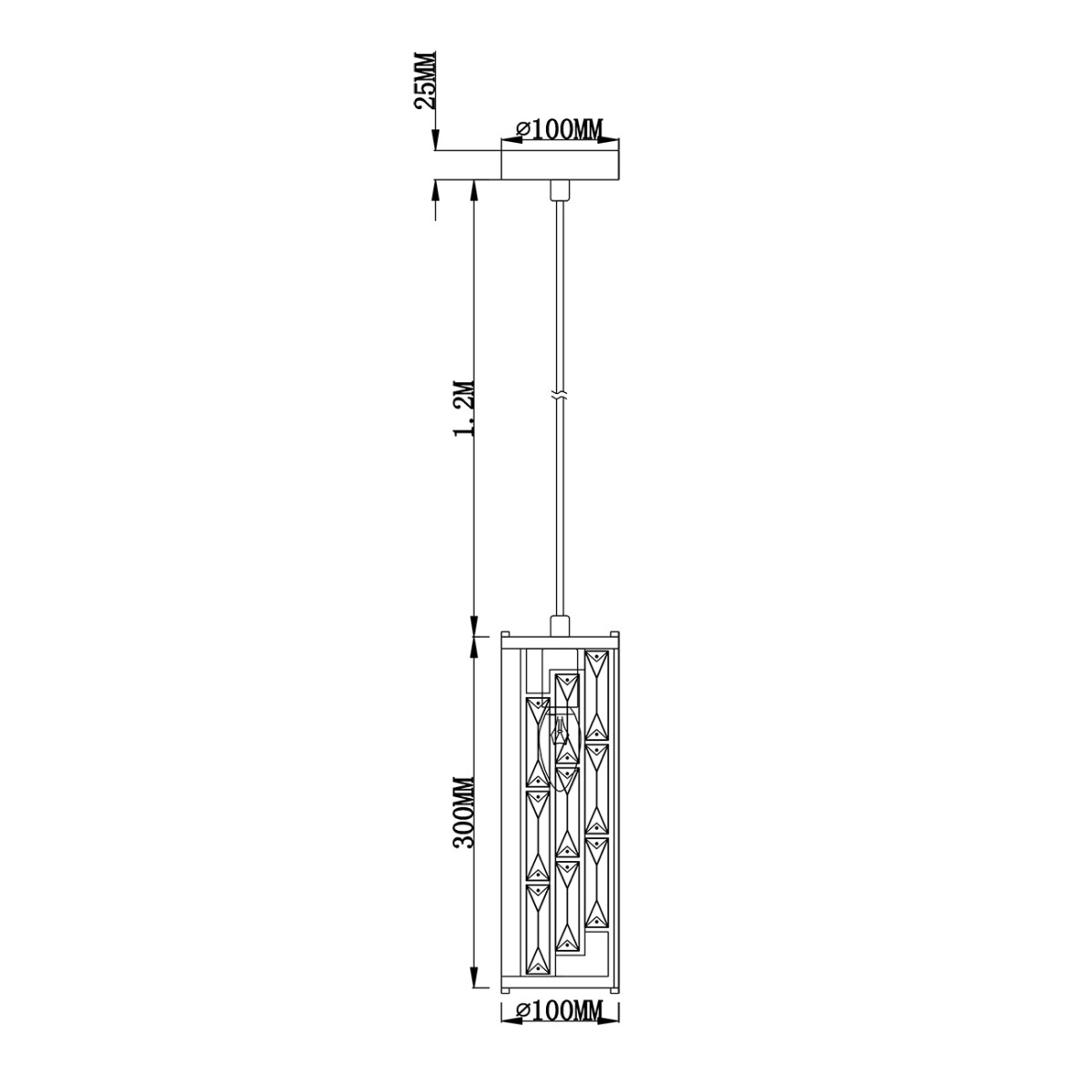 Escada 2101/1S Е27*60W Chrome — изображение 6