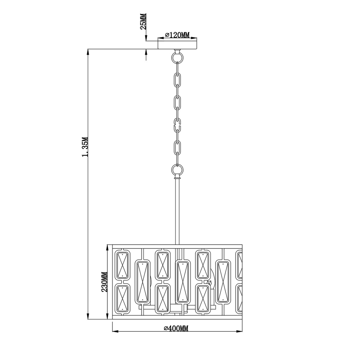 Escada 2102/4S Е27*60W Gold — изображение 6