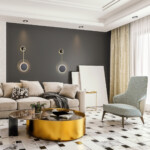 Escada 10206/SG LED*7W Black/Gold — изображение 6