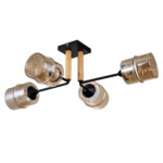 Escada 699/4P E27*60W Black — изображение 2