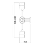 Escada 699/4P E27*60W Black — изображение 6