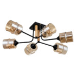 Escada 699/6P E27*60W Black — изображение 2